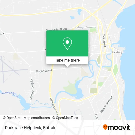 Darktrace Helpdesk map