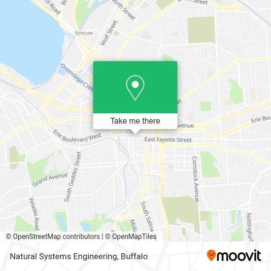 Natural Systems Engineering map