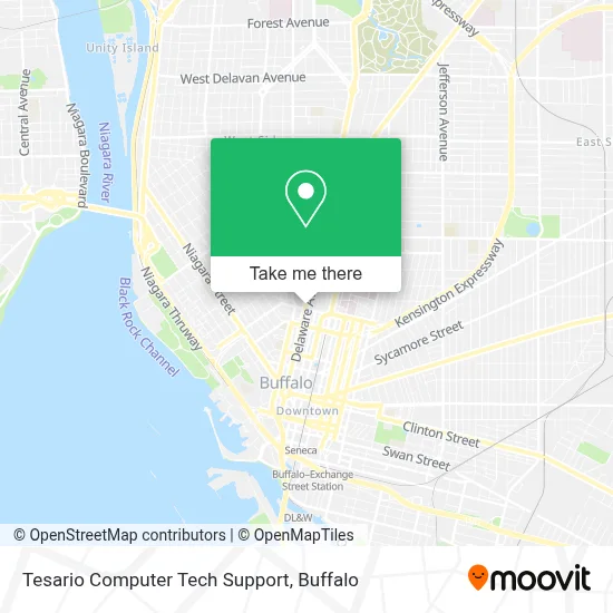 Tesario Computer Tech Support map