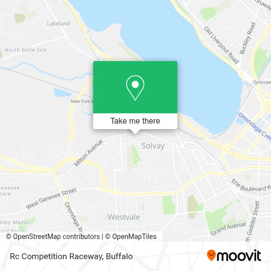 Rc Competition Raceway map