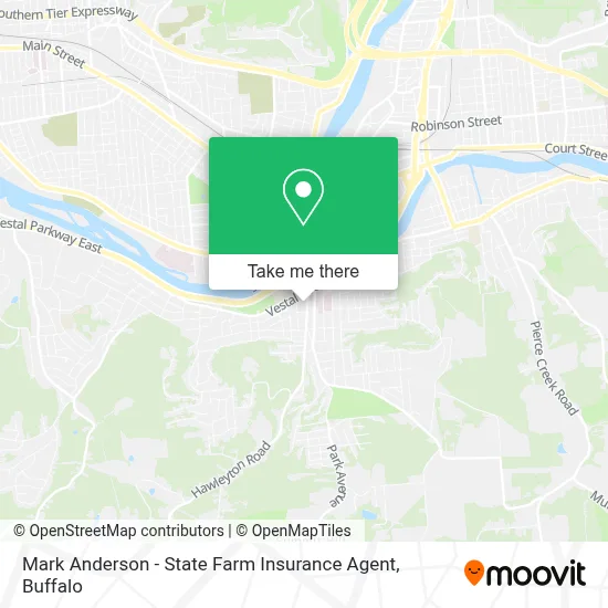 Mark Anderson - State Farm Insurance Agent map