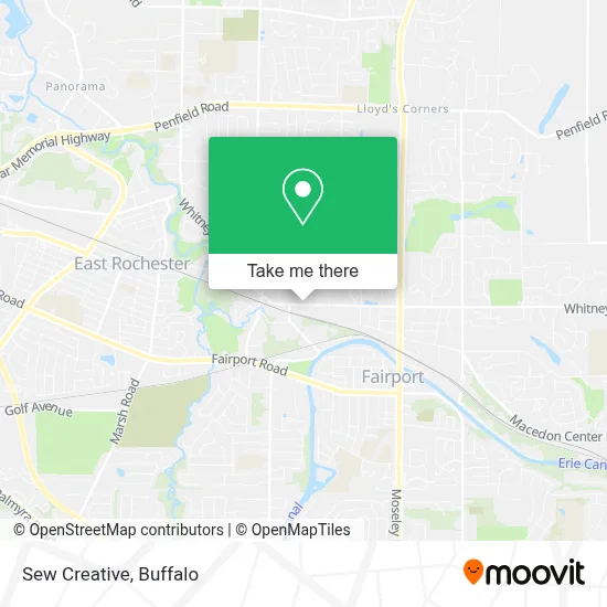 Sew Creative map