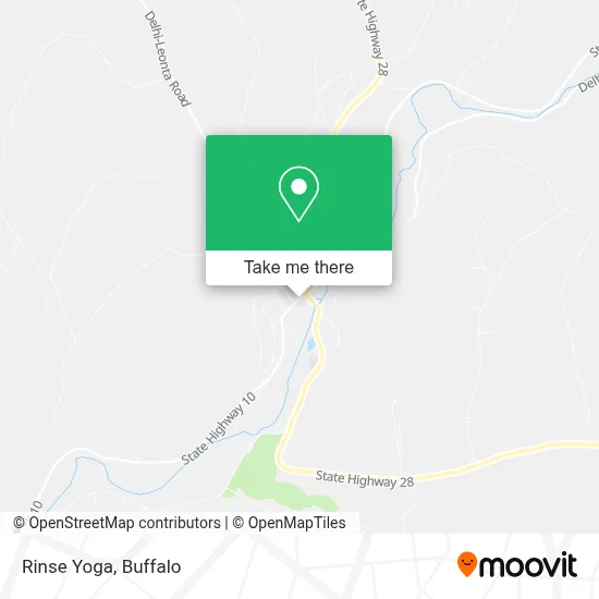 Rinse Yoga map
