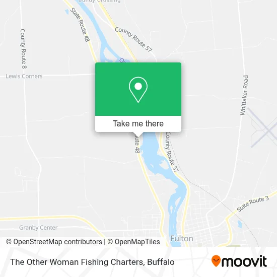 The Other Woman Fishing Charters map