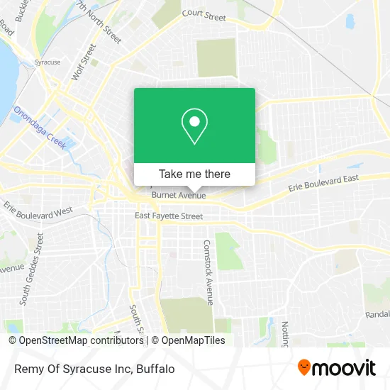 Remy Of Syracuse Inc map