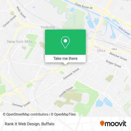 Rank It Web Design map