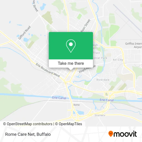 Rome Care Net map