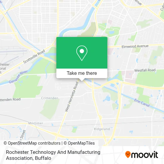 Rochester Technology And Manufacturing Association map