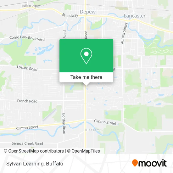 Sylvan Learning map