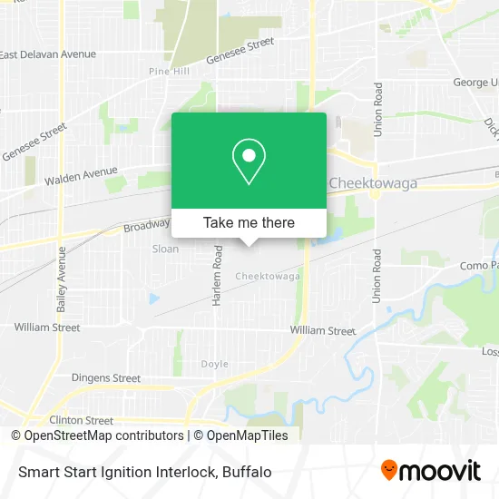 Smart Start Ignition Interlock map