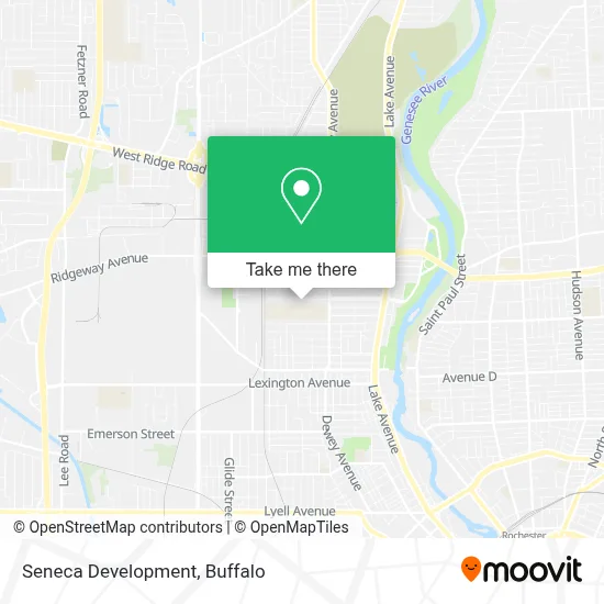 Seneca Development map