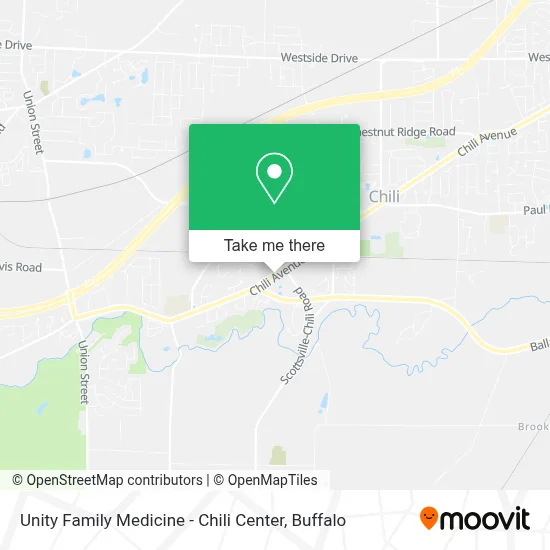 Unity Family Medicine - Chili Center map