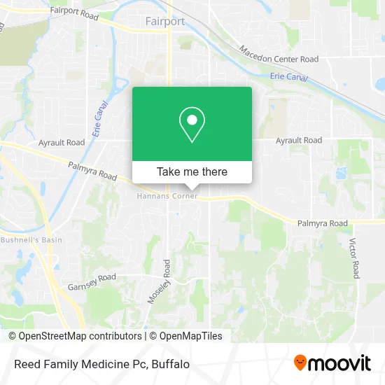 Reed Family Medicine Pc map