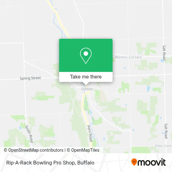 Rip-A-Rack Bowling Pro Shop map
