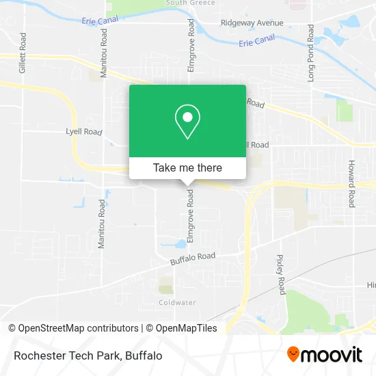Rochester Tech Park map