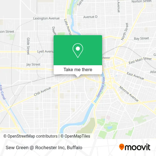 Sew Green @ Rochester Inc map