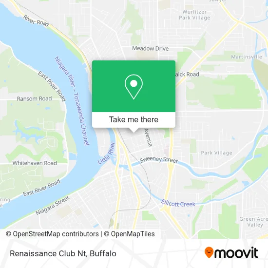 Renaissance Club Nt map