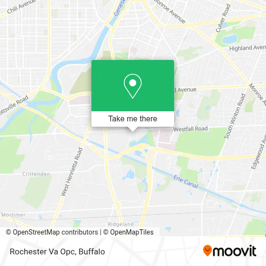 Rochester Va Opc map