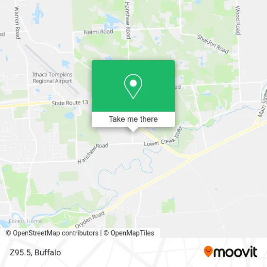Z95.5 map