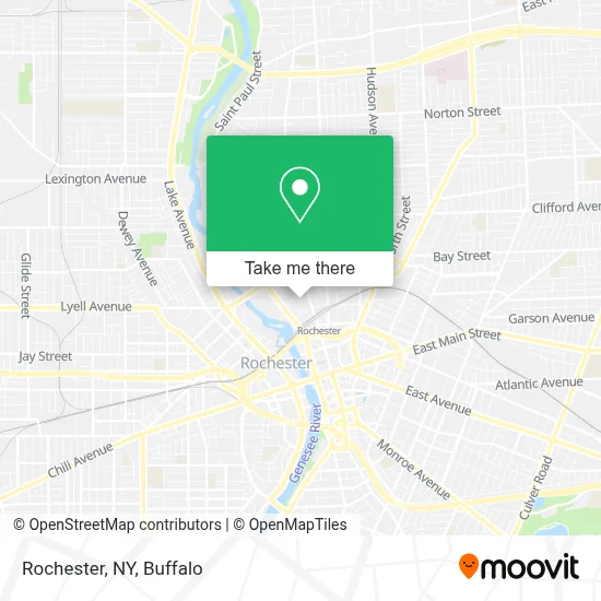 Rochester, NY map