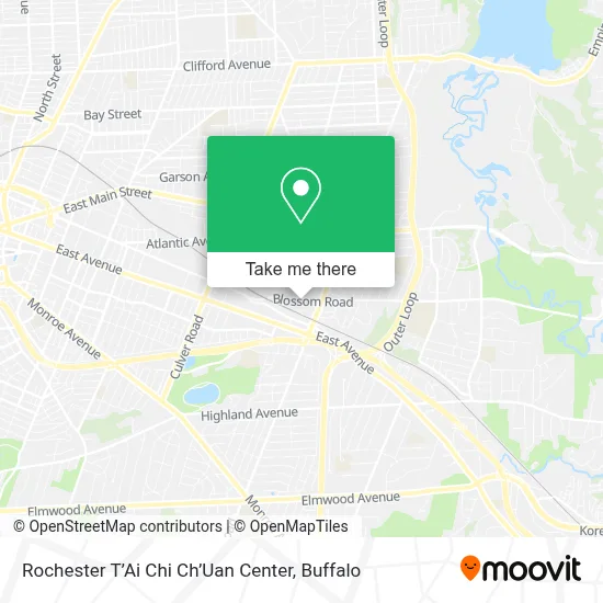 Rochester T’Ai Chi Ch’Uan Center map