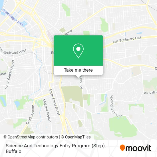 Science And Technology Entry Program (Step) map
