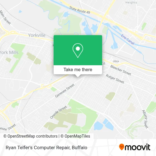 Ryan Telfer's Computer Repair map