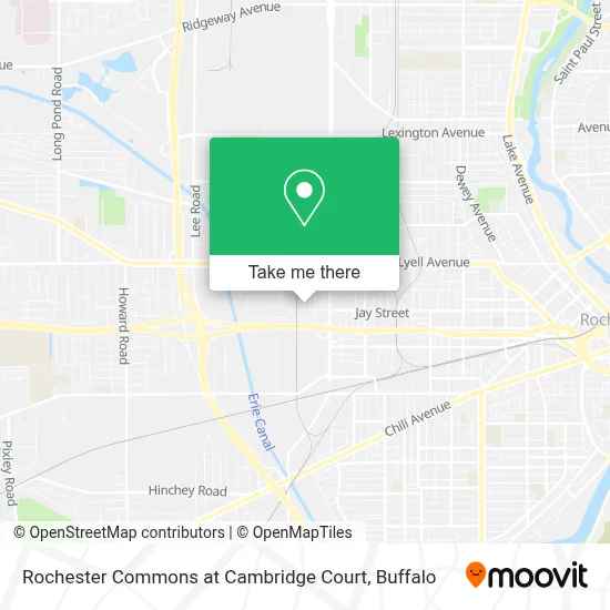 Rochester Commons at Cambridge Court map