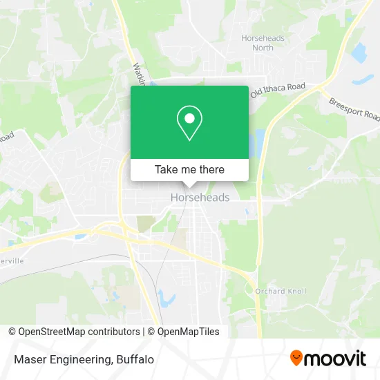 Maser Engineering map