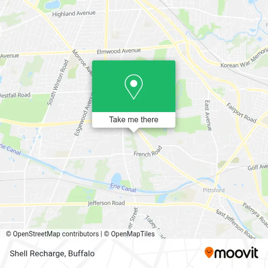 Shell Recharge map