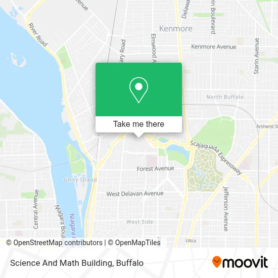 Science And Math Building map