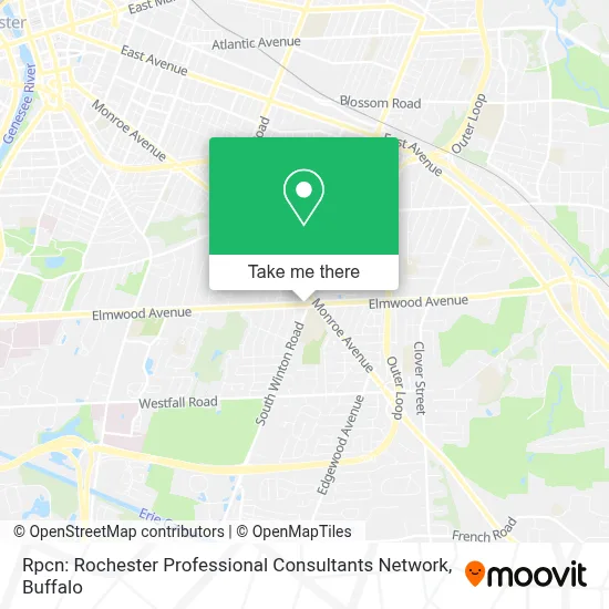 Rpcn: Rochester Professional Consultants Network map
