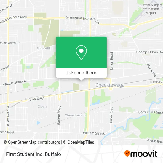 First Student Inc map