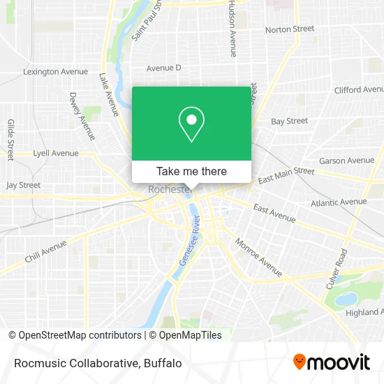 Rocmusic Collaborative map