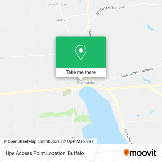Ups Access Point Location map