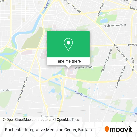 Rochester Integrative Medicine Center map