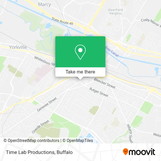 Time Lab Productions map