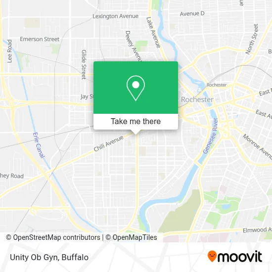 Unity Ob Gyn map