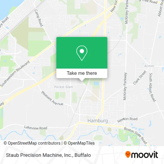 Staub Precision Machine, Inc. map