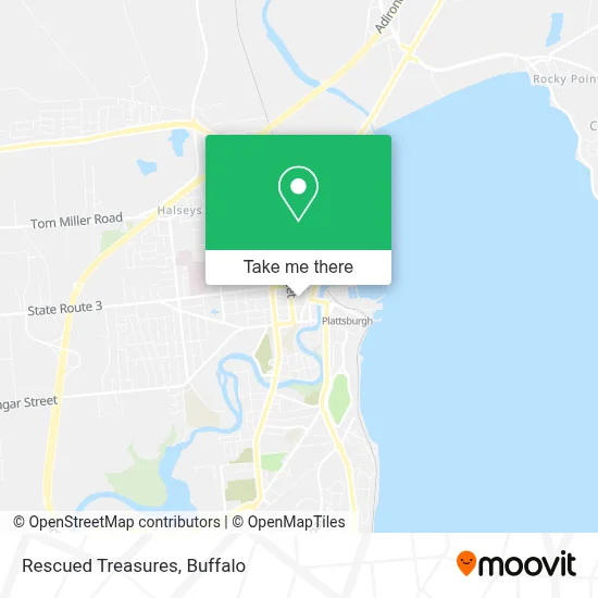 Rescued Treasures map