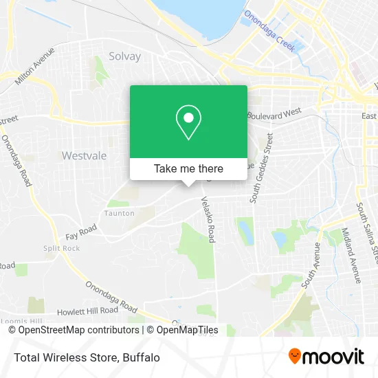 Total Wireless Store map