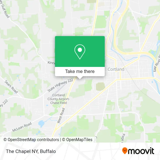 The Chapel NY map