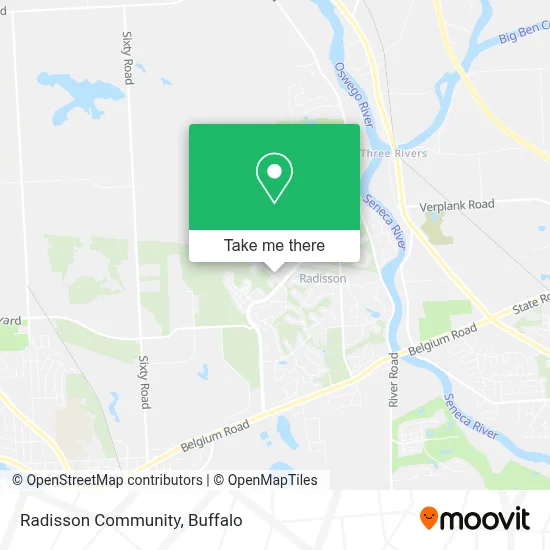 Radisson Community map