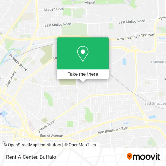 Rent-A-Center map