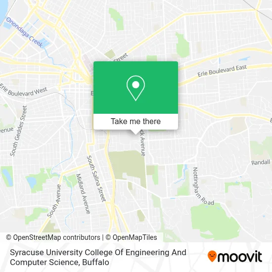 Syracuse University College Of Engineering And Computer Science map