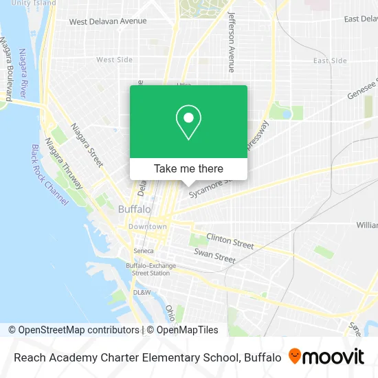 Reach Academy Charter Elementary School map