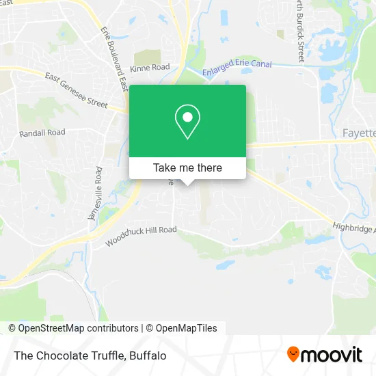 The Chocolate Truffle map