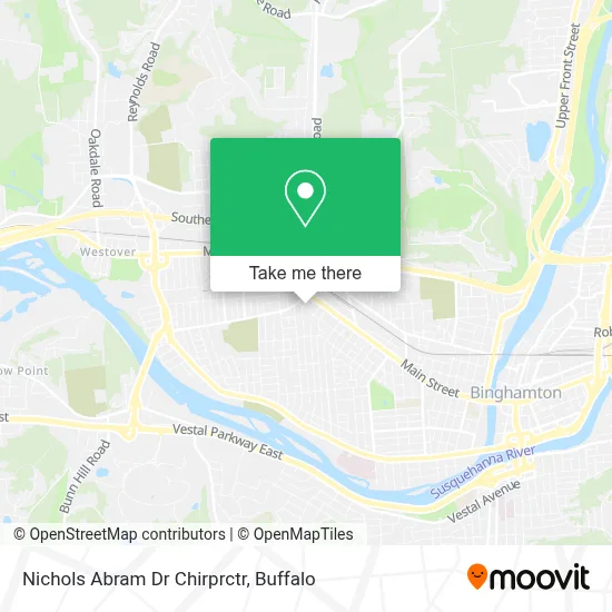 Nichols Abram Dr Chirprctr map