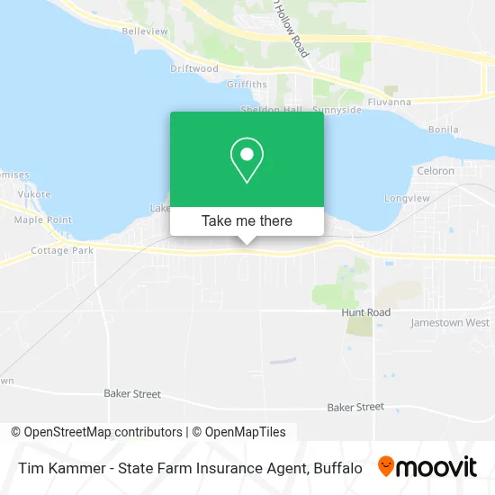 Tim Kammer - State Farm Insurance Agent map