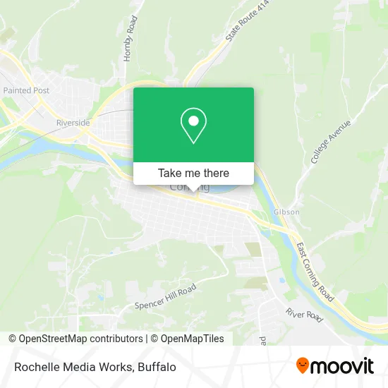 Rochelle Media Works map
